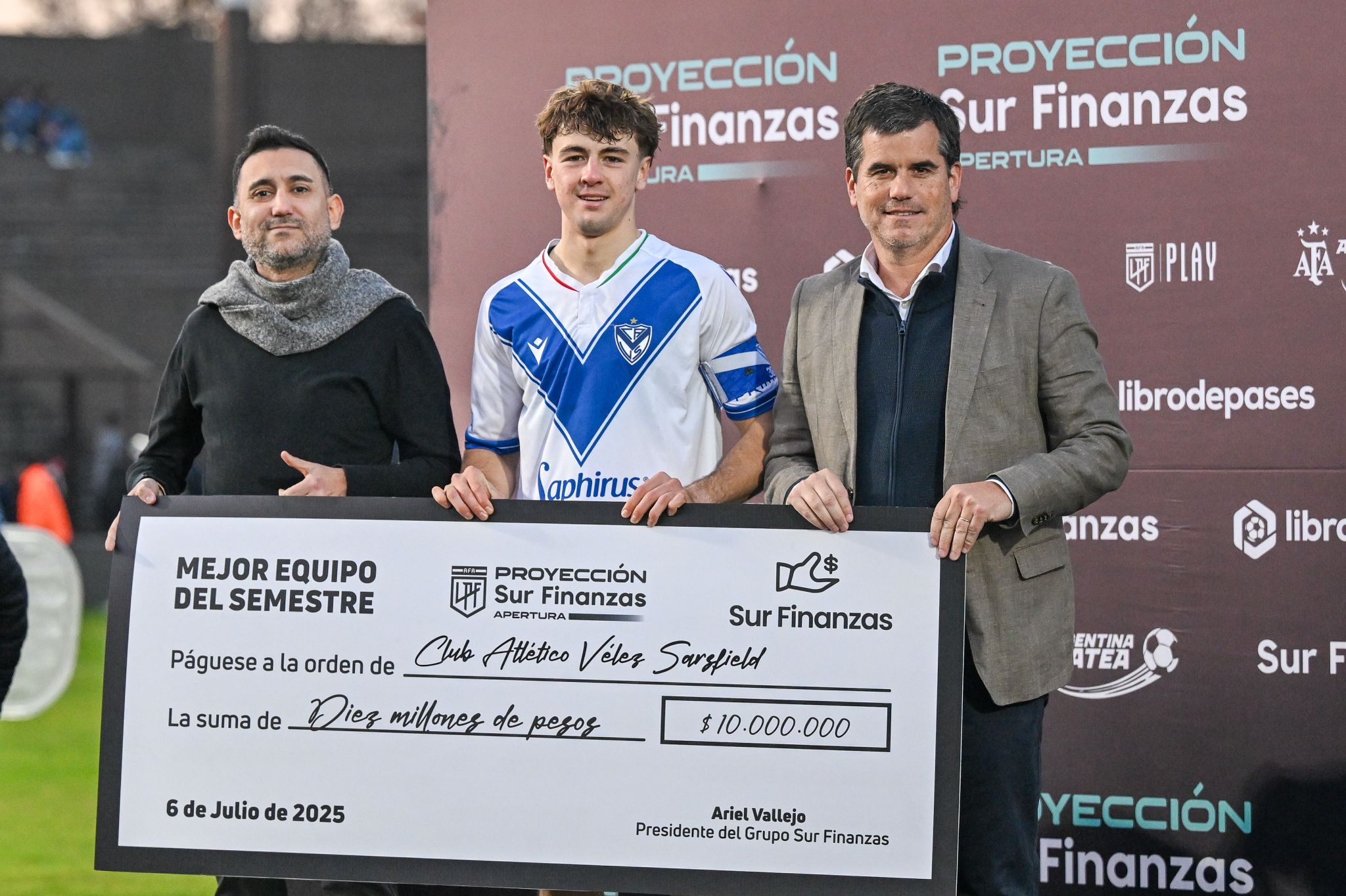 Vélez, campeón del Torneo Proyección Sur Finanzas Apertura 2025